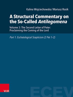 cover image of A Structural Commentary on the So-Called Antilegomena